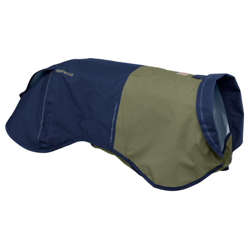 Ruffwear Sun Shower Dog Raincoat Midnight Blue Peticular