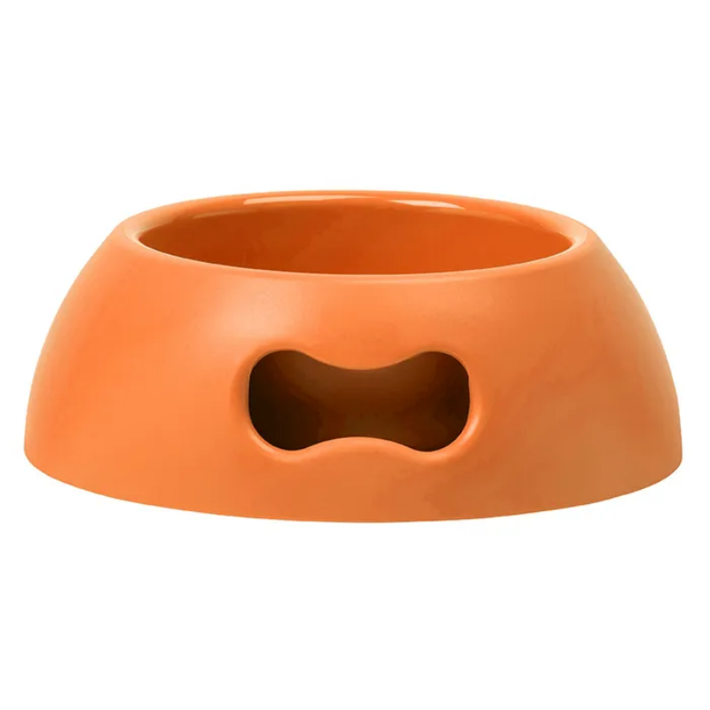 Orange dog clearance bowl