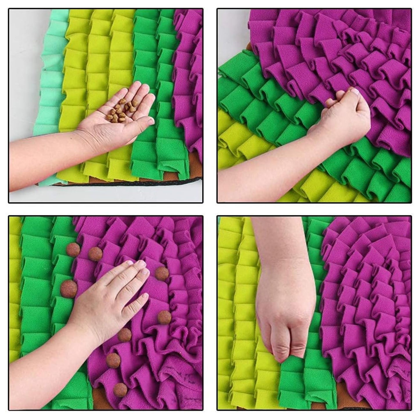 Snuffle Mat | Rectangle Fluffy