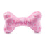 Plush Dog Toy | Pink Checker Chewy Vuiton Bone