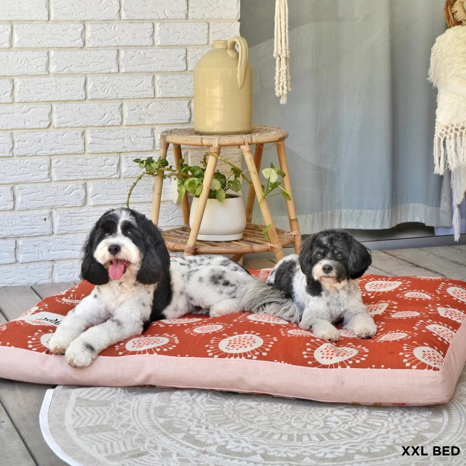 Boho dog outlet bed