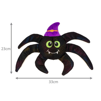 Halloween Shakers Shimmy Spider Dog Toy