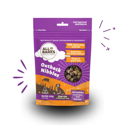 Outback Nibbles | Beef Dog Treats