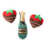 Champagne & Strawberries Mini Dog Toys