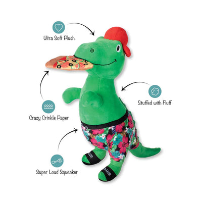 Pizzasaurus Rex Dog Toy