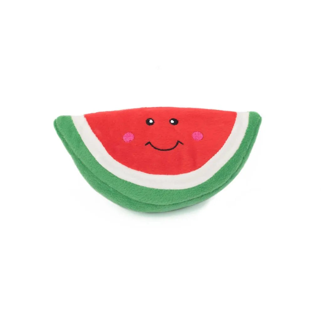 NomNomz Plush Dog Toy | Watermelon