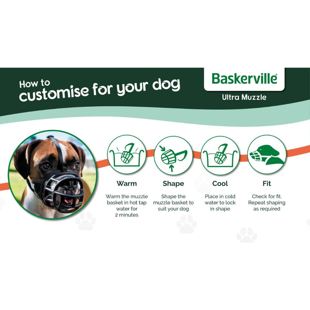 Ultra baskerville dog clearance muzzle